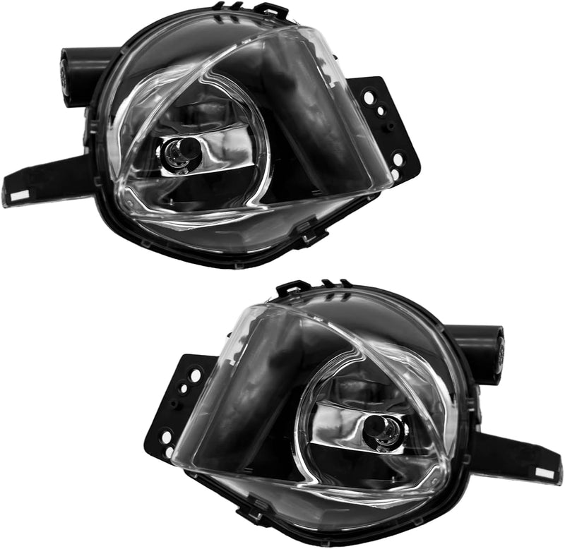 OKSIWA Fog Lights Assemblies Compatible With 2006 2007 2008 BMW E90 3 Series 323i/325i/325xi/330i/330xi/335i/335xi/328i/328xi Front Bumper Fog Lights halogen-2