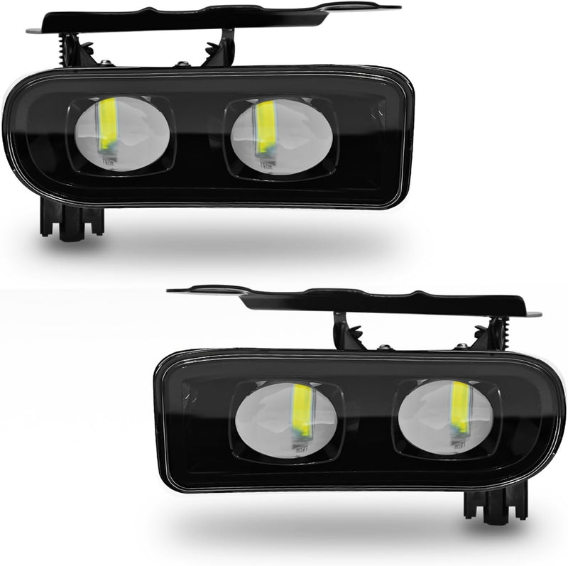 OKSIWA LED Fog Lights for 2002-2006 Cadillac Escalade/EXT, 2003-2006 Escalade ESV, Led Fog Lamps front Bumper Driving Light,Plug and Play-7
