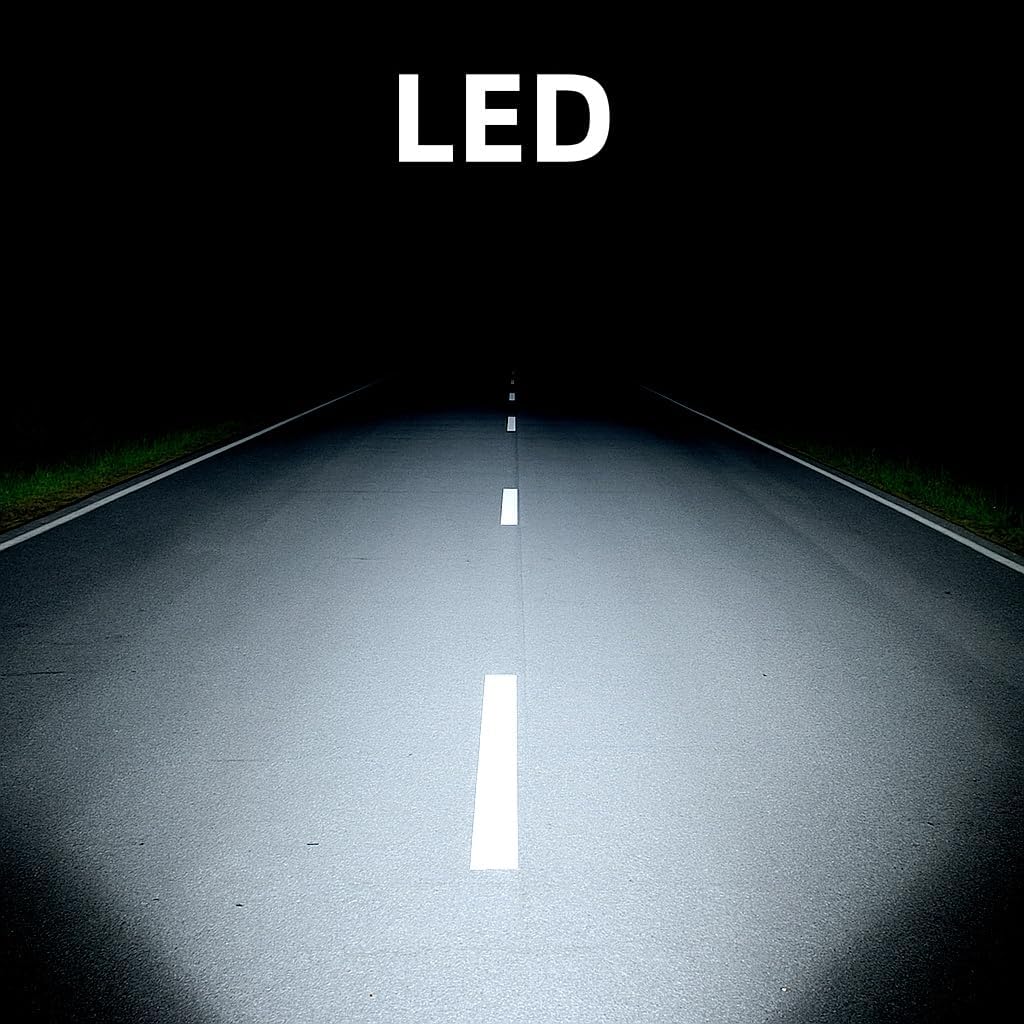 OKSIWA LED Fog Light for 2009-2011 Honda Civic Coupe 2dr,Front Bumer Driving Light Kit, Fog Lamp Assembly Replacement with Switch and wiring Harness, Plug and Play, Easy to Install