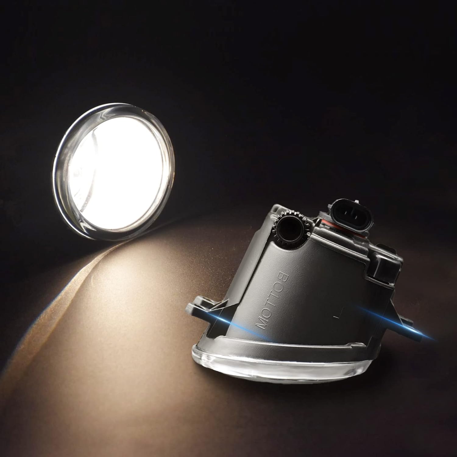 OKSIWA 1Pair Fog Lights for Toyota 2012-2015 Tacoma 2010-2013 4runner 2007-2014 Camry 2009-2013 Corolla RAV4 Matrix Avalon Prius Solara Venza Yaris【2006 SCION】 for Lexus GS350 HS250h IS-F Halogen