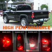 Tail Lights Turn Signal Lamps For 2003-2006 Chevy Silverado 1500 2500 3500 HD