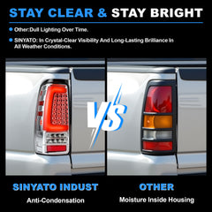 LED Tail Light for 2003–2006 Chevy Silverado,Plug and play-5
