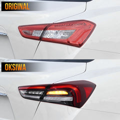 LED Tail Lights with Integrated Rear Fog Light for 2018-2022 Maserati Ghibli Waterproof Plug & Play 1 Pair-6