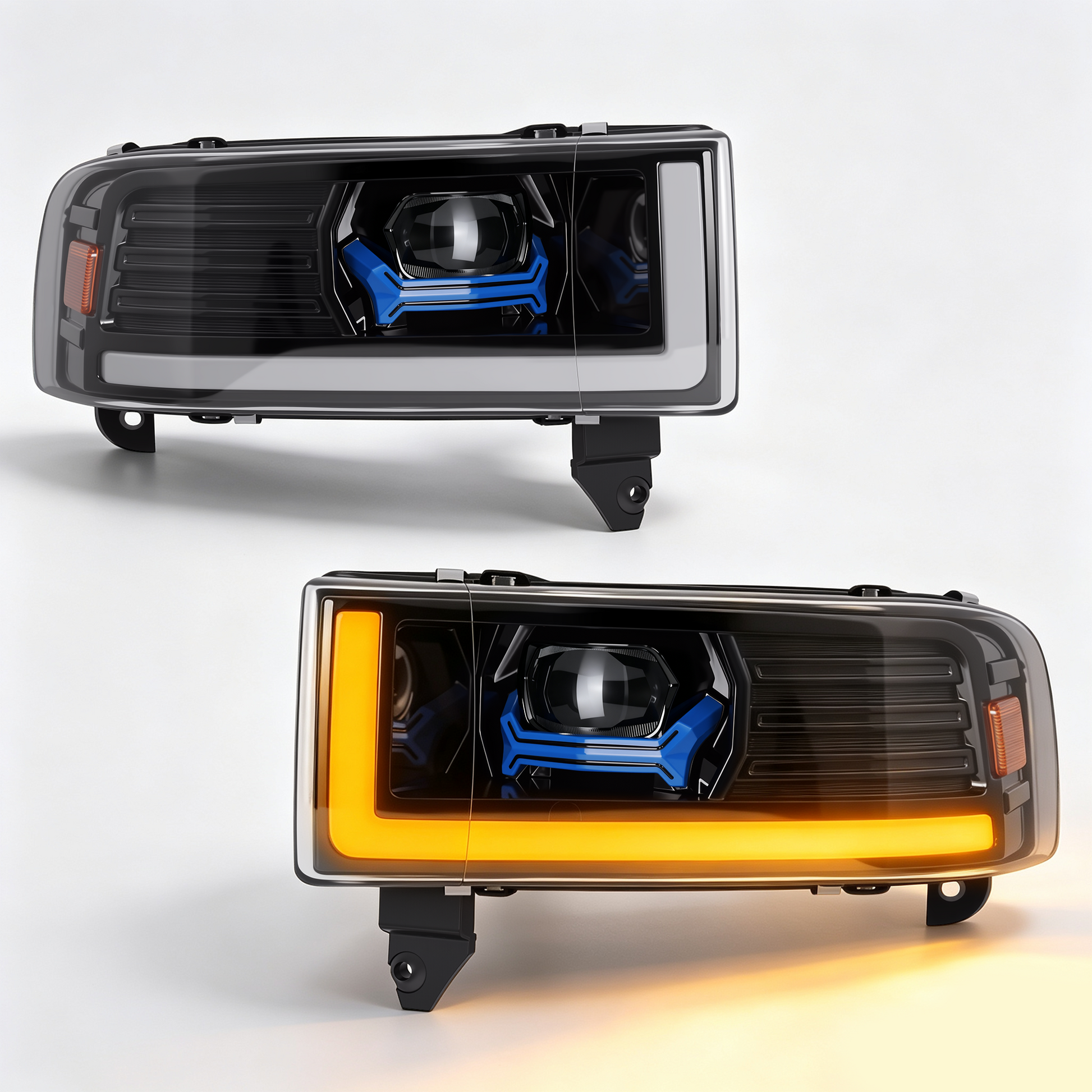 LED Headlight for 1994–2001 Dodge Ram 1500 & 1994–2002 Ram 2500 3500-7