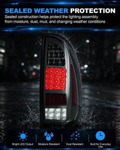 Full LED Tail Light for 2005-2015 Toyota Tacoma 2nd Gen-6