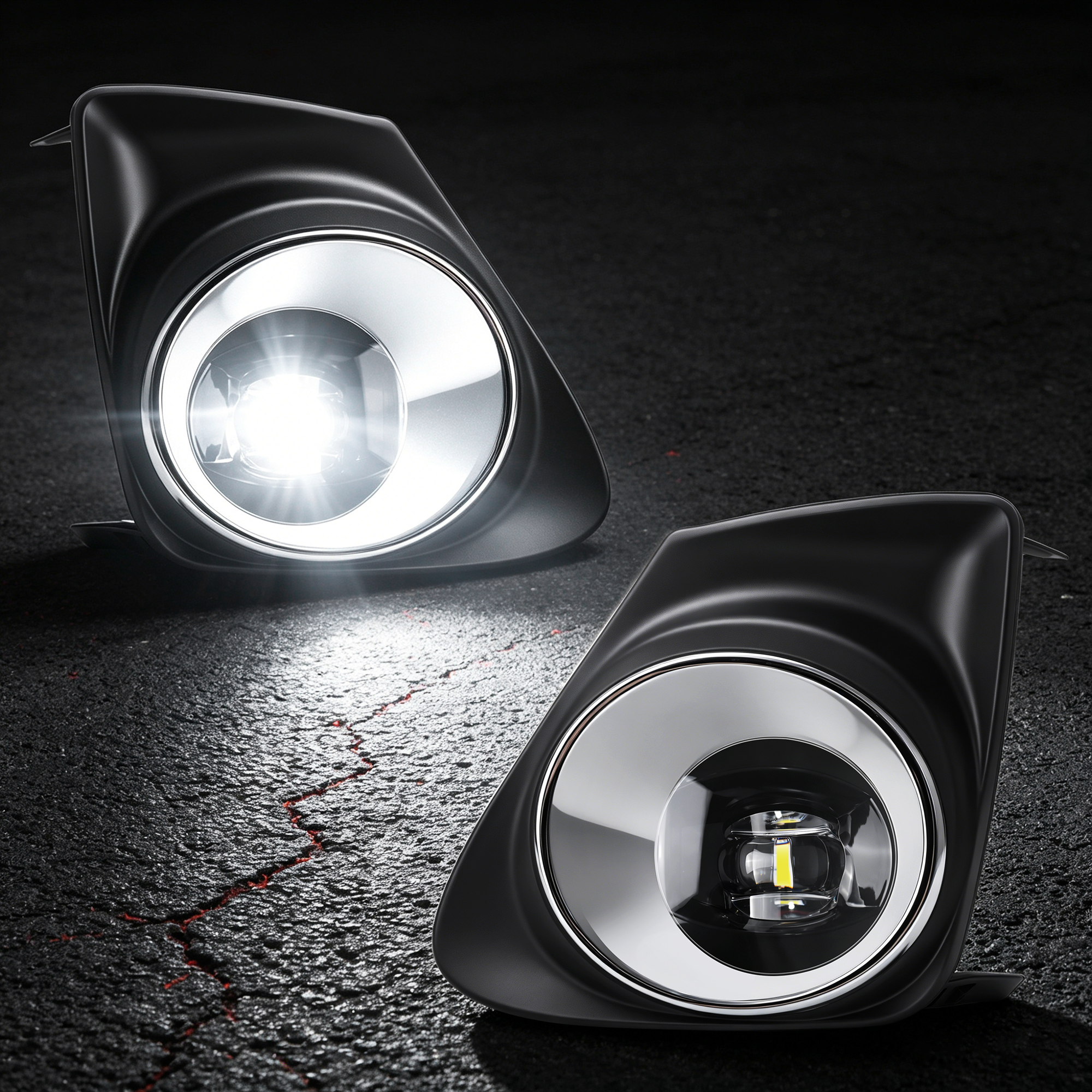 DOT Approved LED Fog Light for 2011–2013 Toyota Corolla,1 Pair-6