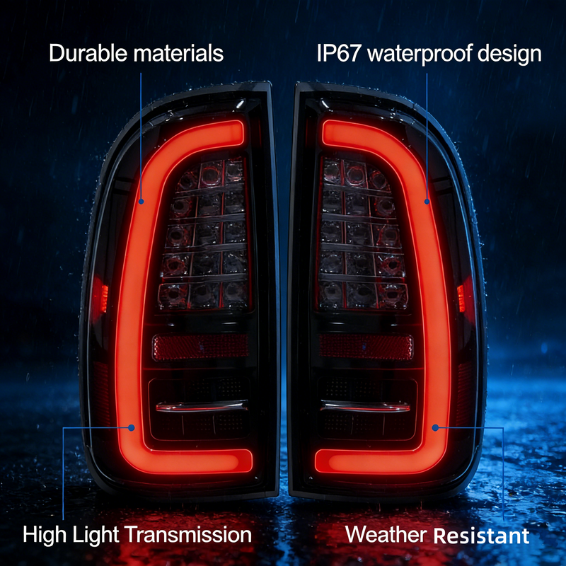 Sequential LED Tail Lights for 2000-2006 Toyota Tundra Plug & Play-5