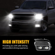 Oksiwa LED Fog Lights for 2003-2007 Chevy Silverado, 2002-2006 Avalanche (1 pair)