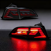 OKSIWA Sequential LED Tail Lights Compatible with 2017 2018 2019 2020 2021 Tesla Model 3/Y, Starting Animated Tail Light Assembly, Brake Turn Signal Lights, Reverse Lights, Rear Lights