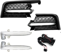 OKSIWA LED Fog Lights Compatible With 2020 2021 2022 Toyota Corolla SE XSE, A pair of Front Bumper Driving Fog Lamps With Harnesses and Bezel- Clear Lens-5