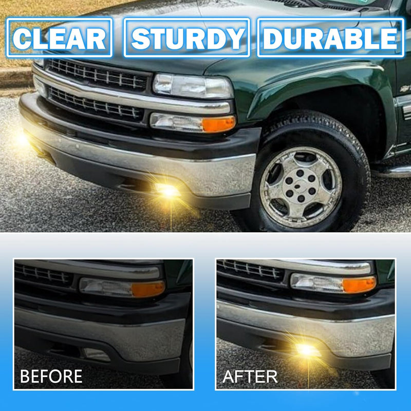 OKSIWA Fog Lights Assembly Fits For 1999-2002 Silverado 1500 2500/2001 2002 Silverado 1500HD 2500HD 3500/2000-2006 Tahoe Suburban 1500 2500 With Halogen Bulbs- Left & Right Side-4
