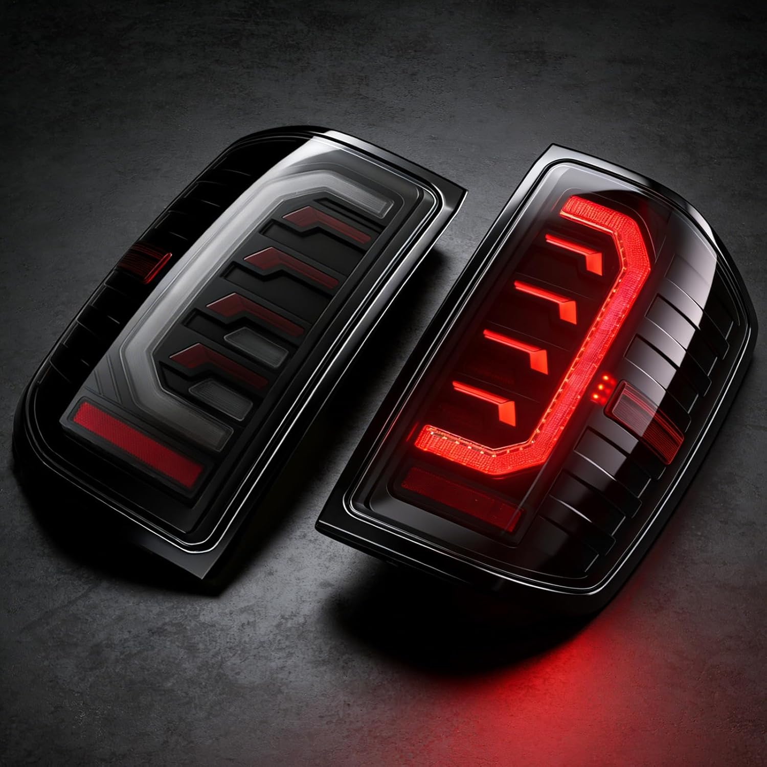 Animated Sequential LED Tail Lights for 2014-2018 Chevy Silverado & 2016-2018 GMC Sierra Plug & Play-6