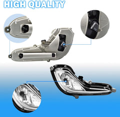 OKSIWA Fog Lights Fit For 2012-2017 Hyundai Accent Pair Fog Lights Bumper Lamps Full Kit with Switch and Harness (Clear Lens)-5