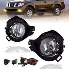 OKSIWA Fog Lights for 2005-2009 Nissan Frontier(w/Painted Bumper)/ 2005-2012 Nissan Pathfinder(w/Painted Bumper), 1 Pair Front Bumper Driving Fog Lamps With Harness Kit(12V 55W H11 Bulbs)-1