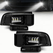 OKSIWA Upgrade LED Fog Lights for 2005-2013 Chevrolet Corvette C6 Base Models,Drving Fog Lamp Replacement, Plug N Play,Waterproof, Clear Lens