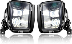 OKSIWA LED Fog Light fit for 2013 2014 2015 2016 2017 2018 Dodge Ram 1500 Pickup 2019 2020 2021 RAM 1500 Classic(Not Fit for Rebel Model) Fog Lamps With Black Trim-4
