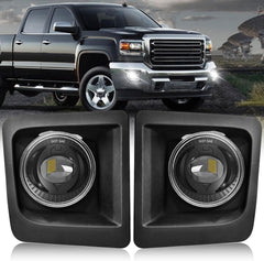 DOT Approved LED Fog Lights for 2014-2015 GMC Sierra 1500 Plug & Play-1