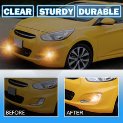 OKSIWA Fog Lights Fit For 2012-2017 Hyundai Accent Pair Fog Lights Bumper Lamps Full Kit with Switch and Harness (Clear Lens)-3