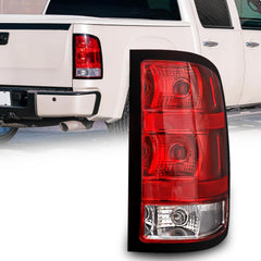 OKSIWA Halogen Tail Light for 2007-2013 GMC Sierra 1500 2500HD 3500HD, with Turn Signal, Brake, Reverse Light, Rear Lights Assembly, Plug N Play-2