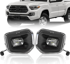 OKSIWA LED Fog Lights Assembly Compatible with Toyota Tacoma 2016 2017 2018 2019 2020 2021 2022（for SR SR5 Model）, Front Driving Fog Lamps Replacement Kit,DOT Certified - 1 Pair-1