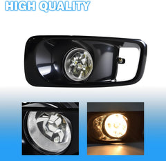 OKSIWA Fog Lights Assembly Compatible With 1999 2000 Honda Civic Fog Lamps 1 Pair of Fog Lights with Wiring Harness and Switch-3