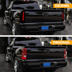 Animated Sequential Smoked LED Tail Lights for 2003-2006 Chevy Silverado Plug & Play-4
