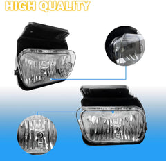 DOT Approved Halogen Fog Lights for 2002-2007 Chevy Silverado Avalanche Plug & Play-4