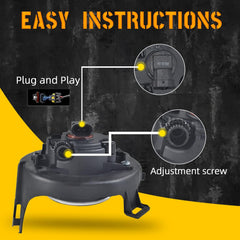 OKSIWA Fog Lights for 2005-2009 Nissan Frontier(w/Painted Bumper)/ 2005-2012 Nissan Pathfinder(w/Painted Bumper), 1 Pair Front Bumper Driving Fog Lamps With Harness Kit(12V 55W H11 Bulbs)-4