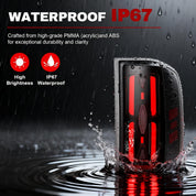 OKSIWA Full LED Tail Lights Assemble Compatible for 2007-2013 Chevy Silverado 1500& 2007-2014 Chevy Silverado 2500HD/3500HD With Start-Up Animation, Dynamic Turn Signals, Brake Light,Reverse Light-Smoked