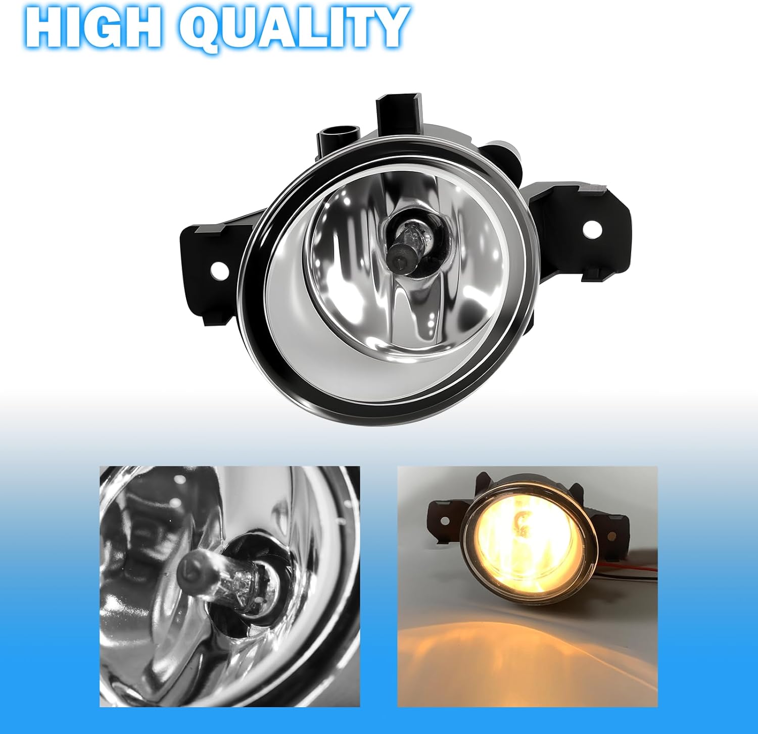 OKSIWA Fog Lights Compatible with 2015 2016 2017 2018 Nissan Murano Bumper Driving Fog Lamps Assemblies with Switch and Wiring Harness-3