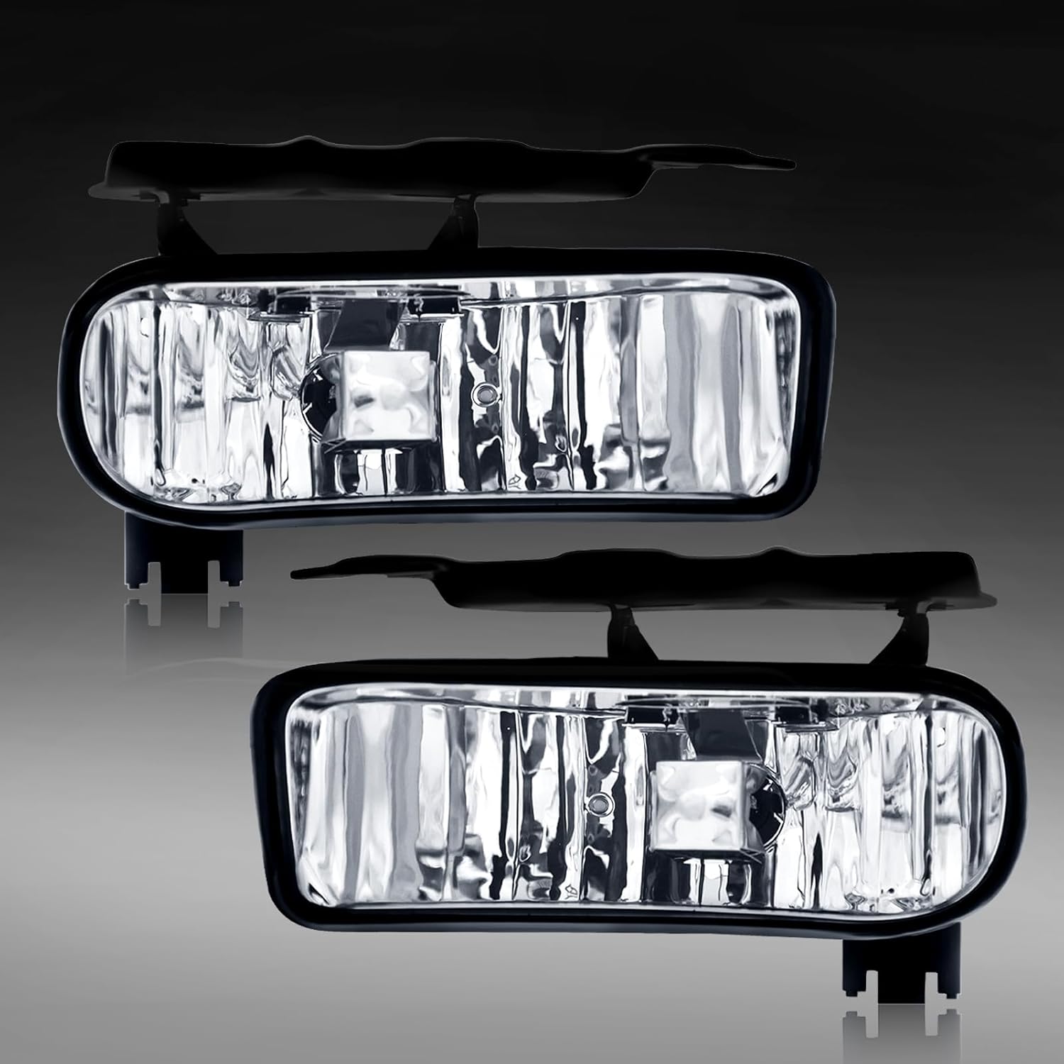 OKSIWA 1 Pair Halogen Fog Lights for 2002-2006 Cadillac Escalade/EXT, 03 04 05 06 Escalade ESV-1