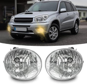OKSIWA Halogen Fog Lights for 2004-2005 Toyota Rav4,2005-2007 Toyota Avalon,2006-2009 Toyota 4 Runner,2005-2006 Lexus ES330,Front Bumper Fog Lamps with Wiring Harness, Clear Lens