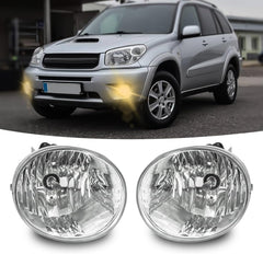 OKSIWA Halogen Fog Lights for 2004-2005 Toyota Rav4,2005-2007 Toyota Avalon,2006-2009 Toyota 4 Runner,2005-2006 Lexus ES330,Front Bumper Fog Lamps with Wiring Harness, Clear Lens-1