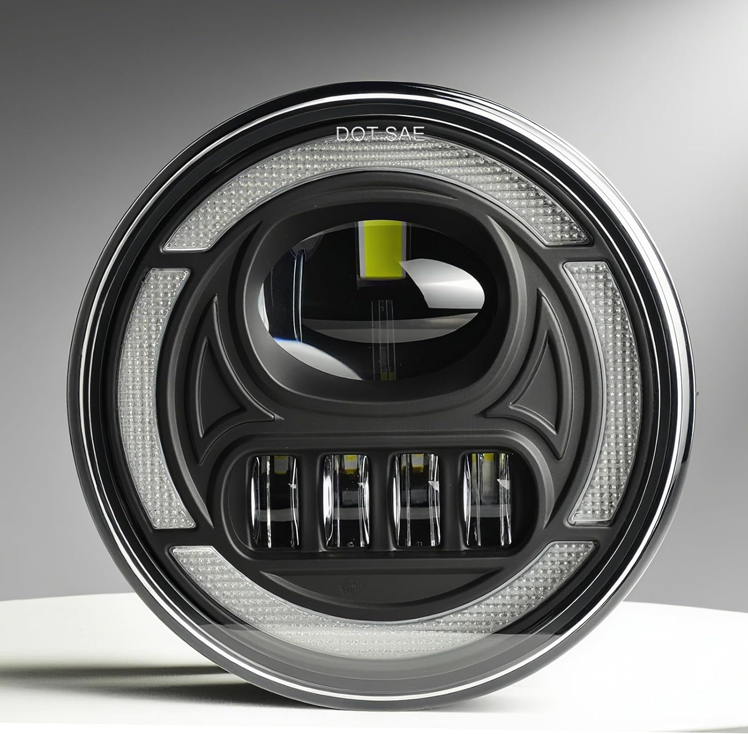 OKSIWA Led Fog Lights with DRL Comaptible with Ford Expedition 2007 2008 2009 2010 2011 2012 2013 2014, Compatible with 2008-2011 Ford Ranger, Upgrade and Modified 1 Pair Led Fog Lamp, Fog Light Assembly