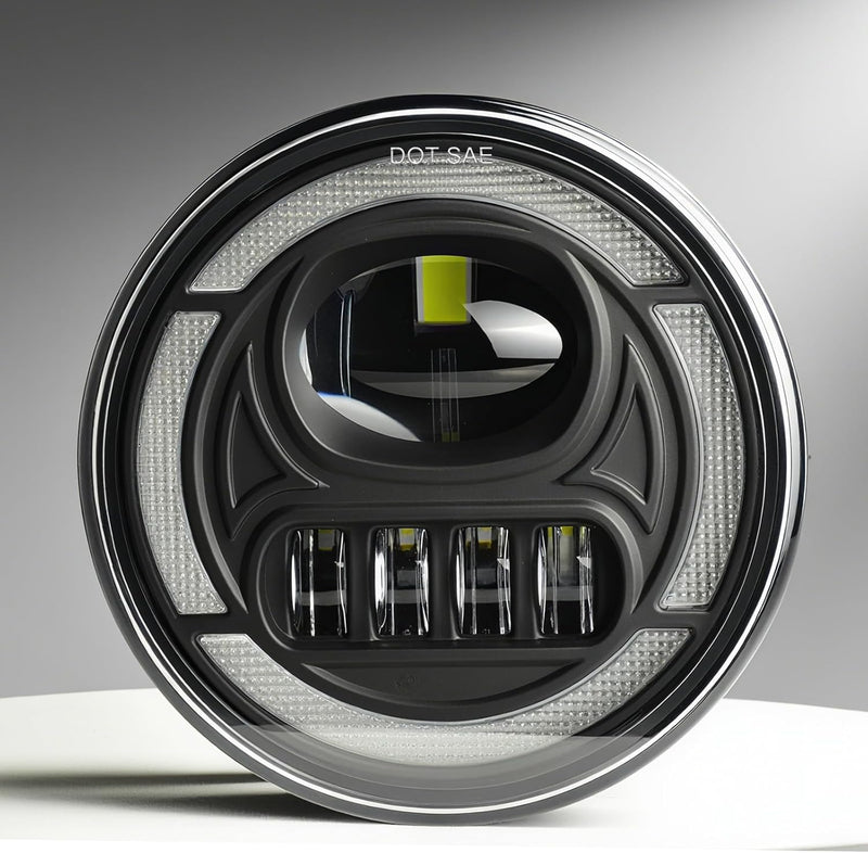 OKSIWA Led Fog Lights with DRL Comaptible with Ford Expedition 2007 2008 2009 2010 2011 2012 2013 2014, Compatible with 2008-2011 Ford Ranger, Upgrade and Modified 1 Pair Led Fog Lamp, Fog Light Assembly-7