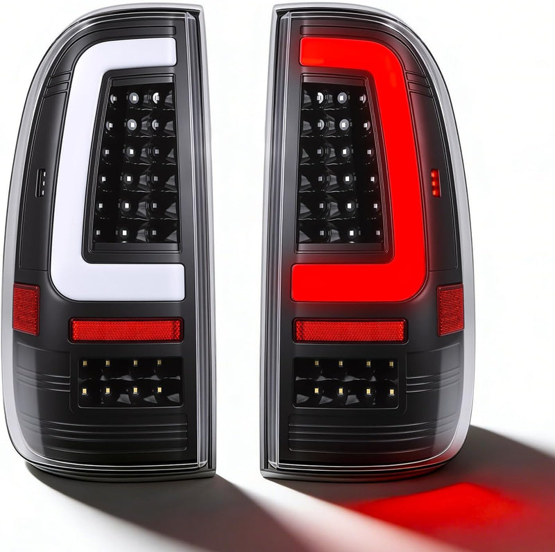 LED Tail Lights for 2008-2016 Ford F250/F350/F450 Super Duty,Clear Lens-7
