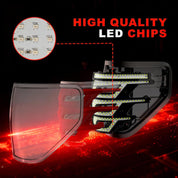 OKSIWA Sequential Full Led tail lights Compatible with Ford F150 2009-2014, Starting Animated, Dynamic Turn Signal,Brake Light, Reverse Light Rear Light Assembly