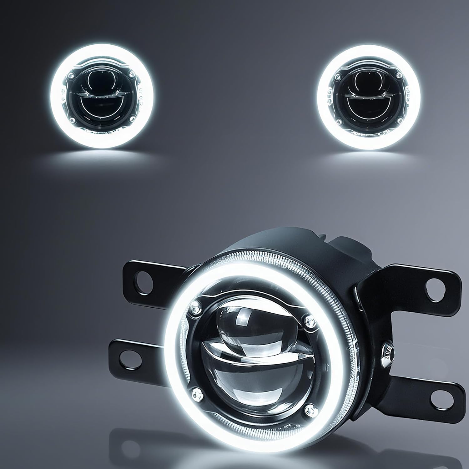 OKSIWA Laser Fog Lights Compatible with Honda Upgrade and Modified 1 Pair Led Fog Lamp Fog Lights Assembly, Front Bumper Driving Fog Lamps Set-5
