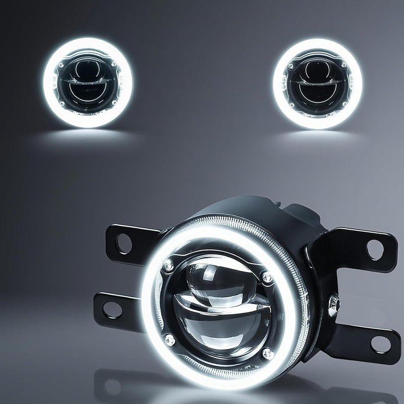 OKSIWA Laser Fog Lights Compatible with Honda Upgrade and Modified 1 Pair Led Fog Lamp Fog Lights Assembly, Front Bumper Driving Fog Lamps Set-5