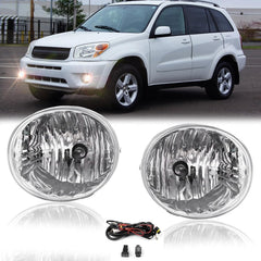 OKSIWA Fog Lights Compatible with 2004-2005 Rav4/ 2005-2007 Avalon/ 2006-2009 4 Runner/ 2005-2006 Lexus ES330, 1 Pair Front Bumper Driving Fog Lamps Clear Lens-1