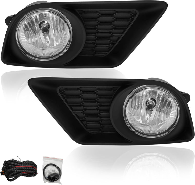 OKSIWA Fog Lights Assembly Compatible with 2011 2012 2013 2014 Dodge Charger with Switch and Wiring Kit-9