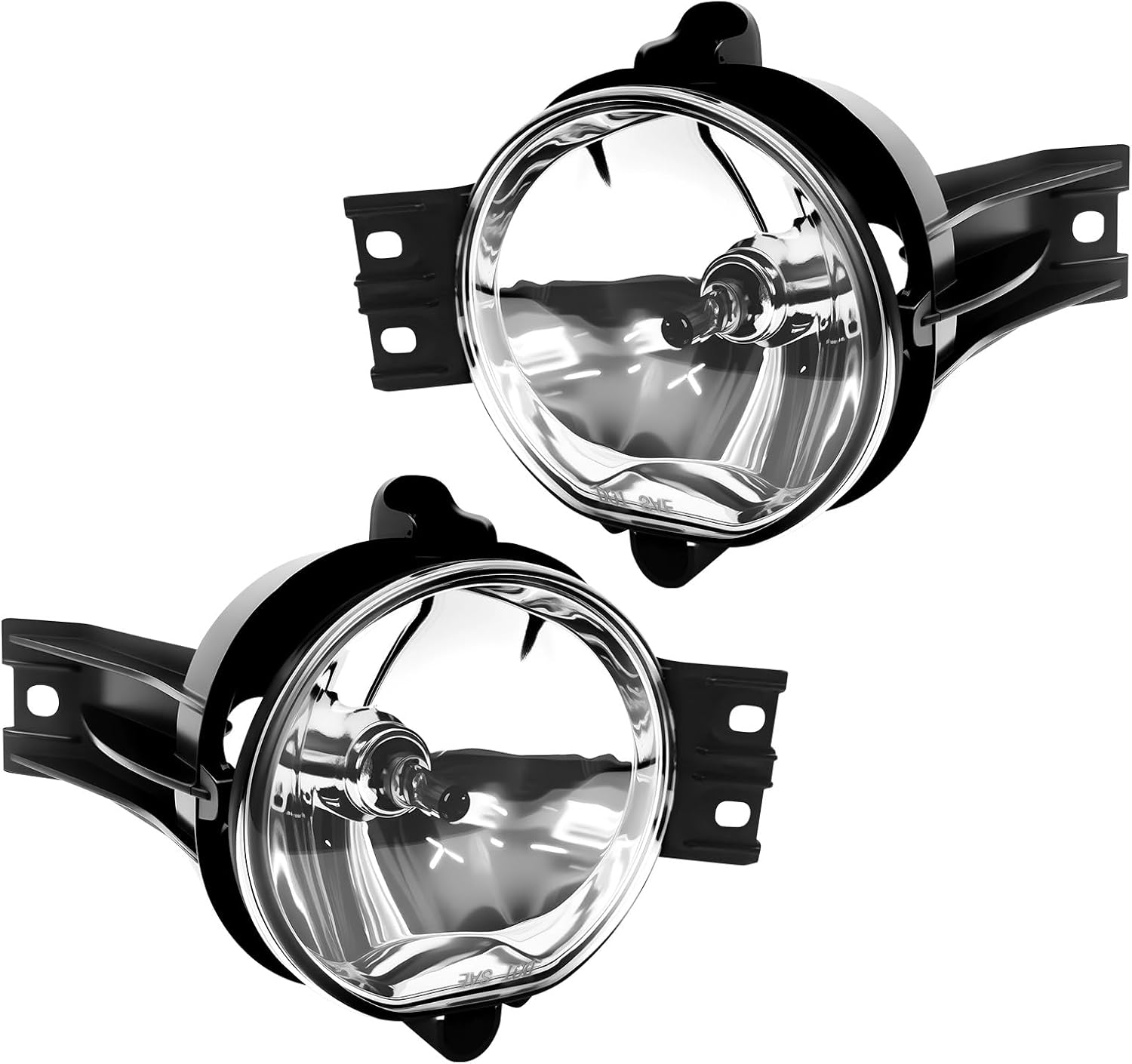 OKSIWA Fog Lights Compatible With 2002-2009 Ram 1500 2500 3500/2004-2006 Durango Pickup Truck 2002-2008 Ram Front Bumper Driving Fog Lamp 1 Pair of Fog Lights Clear Lens