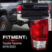 OKSIWA Tail Light Housing for 2016-2023 Toyota Tacoma, Driver Side Rear Tail Light Replacement - Left Tail Lamp
