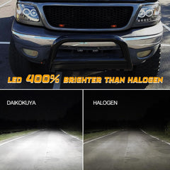 OKSIWA Led Fog Lights for 1999-2003 Ford F150 / 1999-2002 Expedition / 1999 F250 Pickup Upgrade and Modified 1 Pair Led Fog Lamp-4