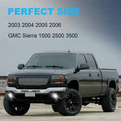 DOT Approved LED Fog Lights with DRL & Turn Signal for 2003-2006 GMC Sierra 1500 2500 3500 Plug & Play-2