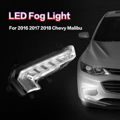OKSIWA LED Fog Light for 2016 2017 2018 Chevy Malibu, Front Driving Fog Lamps Replacement Kit, Clear Lens (Right)-3