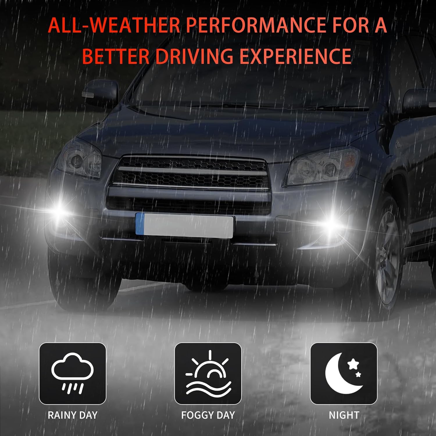 OKSIWA 1Pair LED Fog Lights for 2009-2013 Corolla,2012-2015 Tacoma,2010-2013 4runner,2007-2014 Camry,RAV4 Matrix Avalon Prius Solara Venza Yaris【2006 SCION】 for GS350 HS250h IS-F