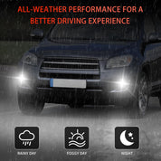 OKSIWA 1Pair LED Fog Lights for 2009-2013 Corolla,2012-2015 Tacoma,2010-2013 4runner,2007-2014 Camry,RAV4 Matrix Avalon Prius Solara Venza Yaris【2006 SCION】 for GS350 HS250h IS-F