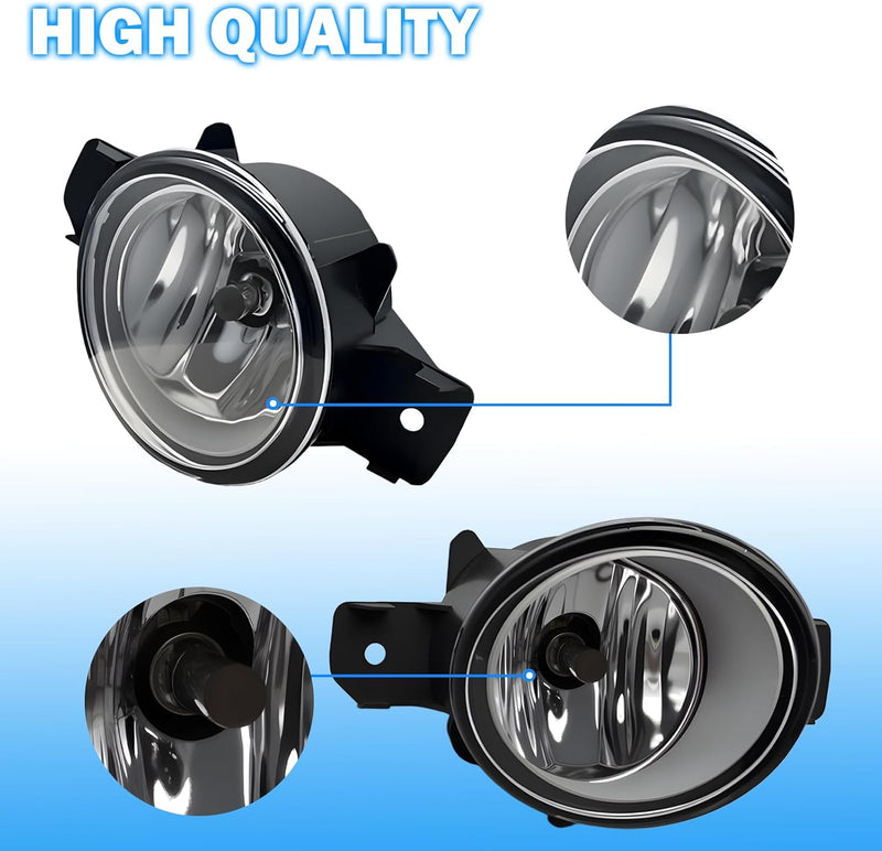 OKSIWA Halogen Fog Light Replacement for Nissan Altima 2008-2013/Rogue 2008-2015/Maxima 2009-2014/Versa 2012-2016/Murano 2015-2016/Pathfi Driver and Passenger Side-5