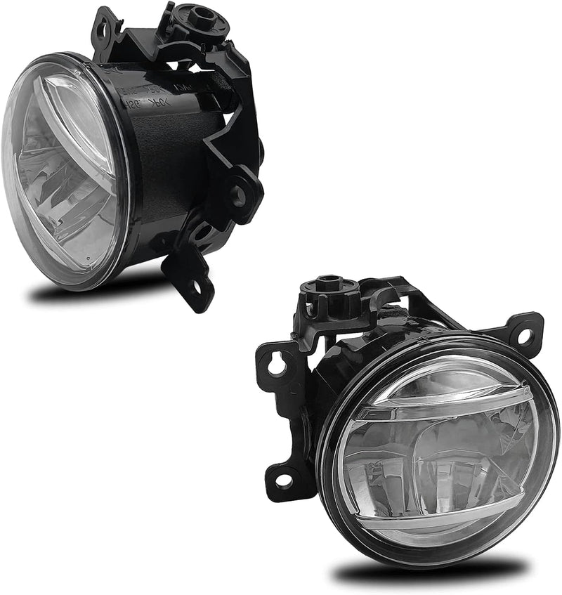 OKSIWA LED Fog Lights Assemblies Compatible With 2013-2021 Civic, 2015-2020 Fit, 2019-2020 HR-V, 2013-2015 Accord Front Bumper Fog Lights-7